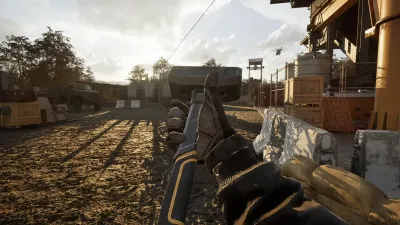 WARDOGS player watching an advance from behind cover